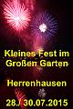 A Kleines Fest Feuerwerk